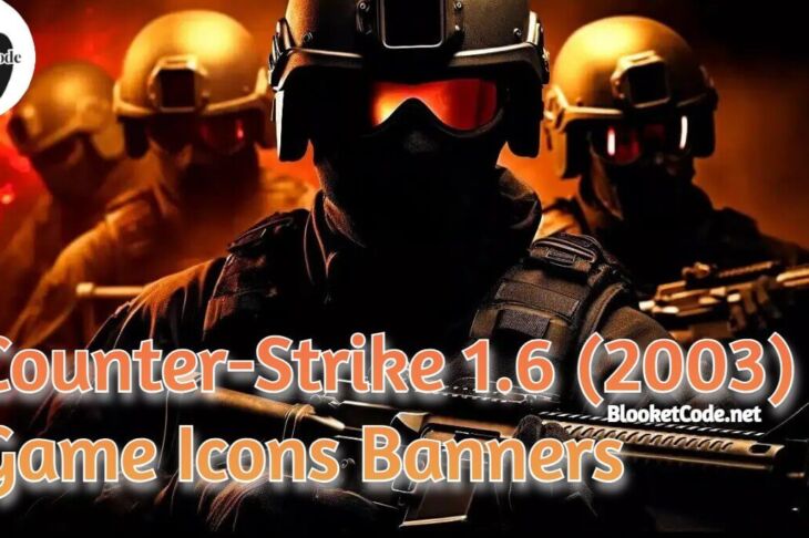 Counter-Strike 1.6 (2003) Game Icons Banners