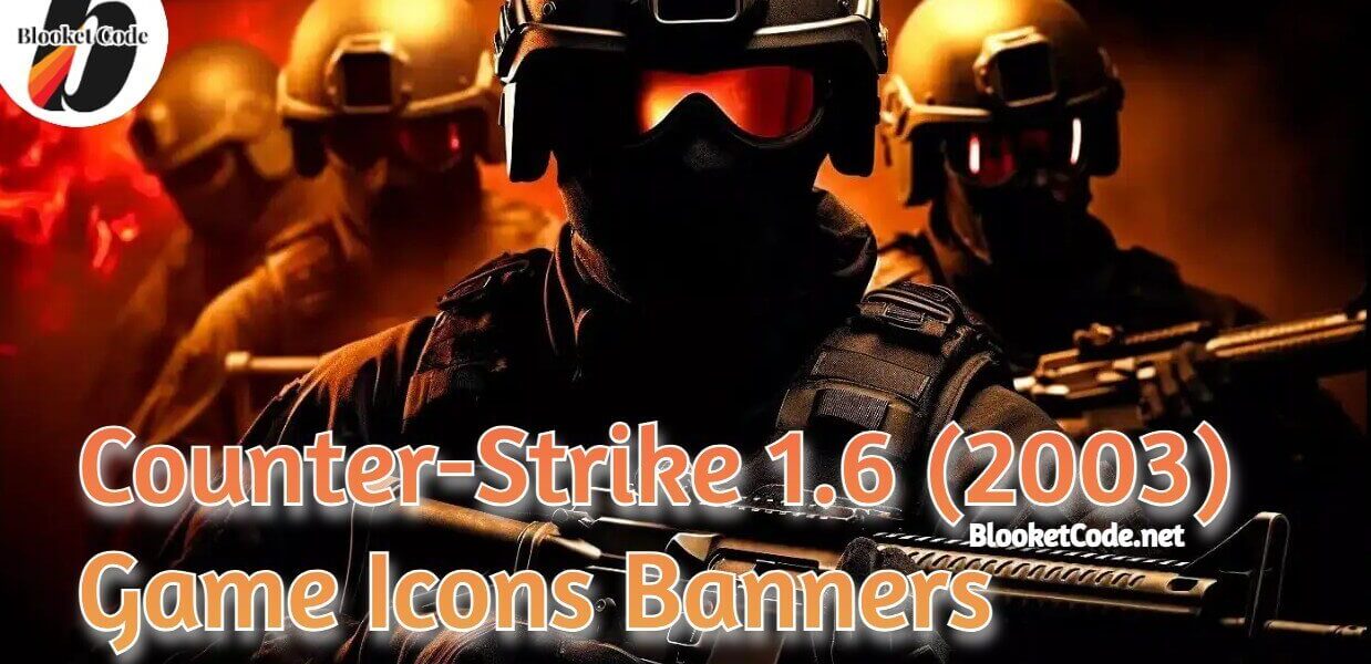 Counter-Strike 1.6 (2003) Game Icons Banners