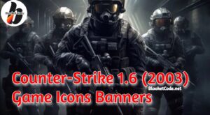 Counter-Strike 1.6 Icon and Banner Design