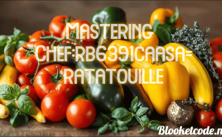 Mastering  Chef:rb6391caasa= ratatouille: A Modern Take on a Classic