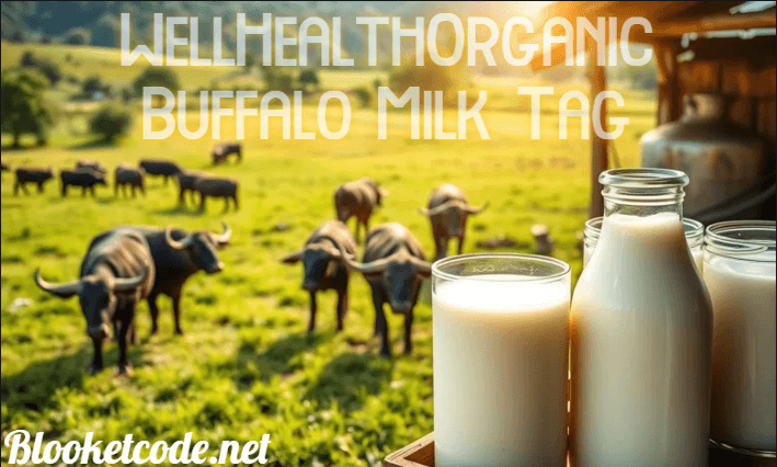 WellHealthOrganic Buffalo Milk Tag: A Nutrient-Rich Powerhouse for Optimal Health